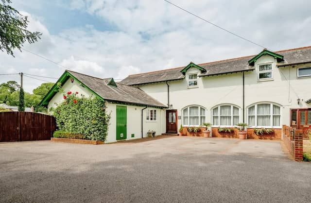 The former Victorian coach house in the Tilgate Forest Lodge Estate