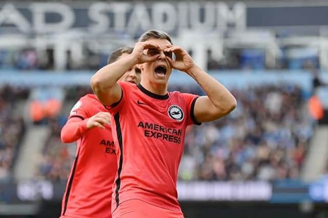 Leandro Trossard has been a key man for Brighton in the Premier League and has helped their push for Europe this season