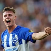 Evan Ferguson of Brighton & Hove Albion netted a hat-trick against Newcastle last weekend