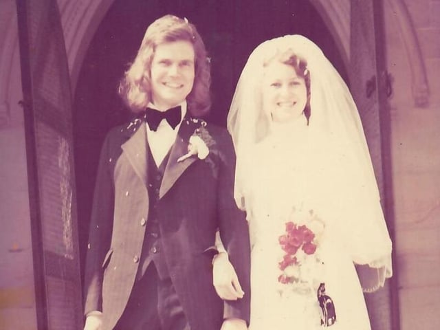 David and Barbara Arnold's wedding