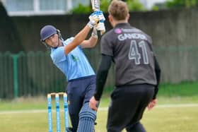 Harry Merritt-Blann on his way to 79 for Worthing - picture by Stephen Goodger