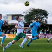 The Rocks attack versus Potters Bar - but they had to settle for a point from a 2-2 draw | Picture: Lyn Phillips