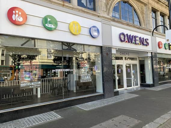 Owens in Hastings town centre has been closed since September 8