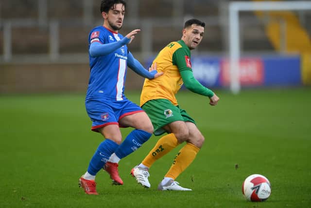 Horsham's Tom Kavanagh has joined Folkestone Invicta on a one-month loan. Picture by Stu Forster/Getty Images