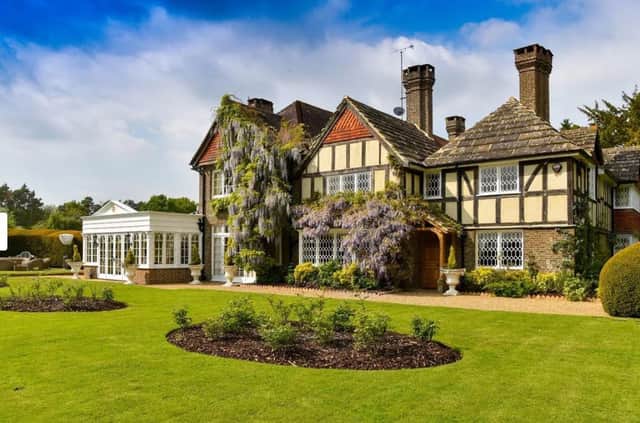 This stunning country manor house could be your dream home. The nine-bedroom property set within 14 acres has a guide price of £6,200,000