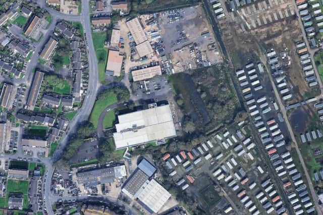 The site of the proposed flats Credit: Google Maps
