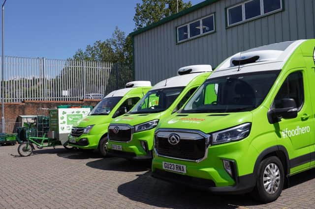 FareShare Sussex & Surrey Electric MAXUS Vans