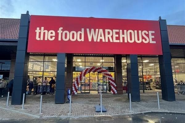 Supermarket Sweep-style trolley dash raffle prize at new Eastbourne store