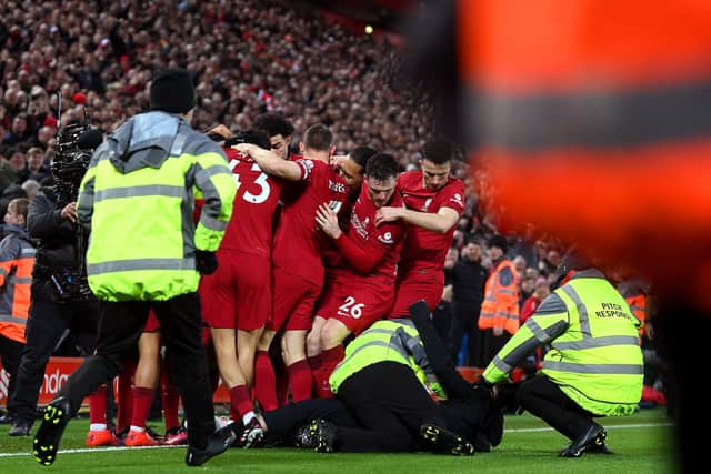 Following a very shaky start to the season, Liverpool came back with a bang this weekend. (Photo by Michael Regan/Getty Images)