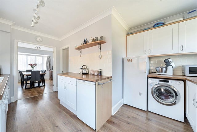 The well-fitted kitchen. Photo: Henry Adams