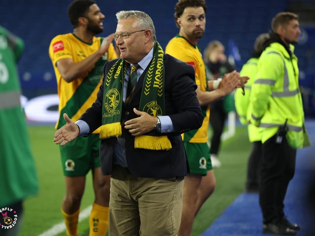 James Hammond’s majestic 95th minute free-kick clinched Horsham FC’s first league and Sussex Senior Cup double in the club’s history.