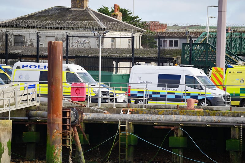 Incident at Newhaven Ferry Port: Two men arrested and six taken to hospital