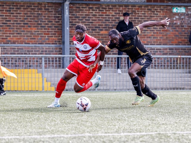 Eastbourne Borough v Boreham Wood in the FA Cup