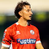 Dylan Morgan scored Crawley's goal at Salford | Picture by Kyle Hemsley