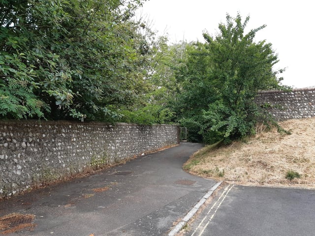 At the end of Park Street, the path leads you over a bridge