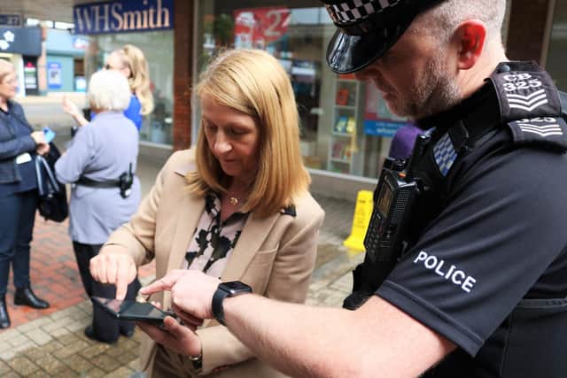 Sussex Police and Crime Commissioner Katy Bourne looks at the DISC app