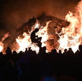 Littlehampton bonfire