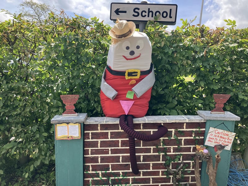 We all know what happened to Humpty Dumpty ...