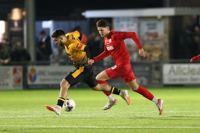 Worthing take on Littlehampton Town in the Sussex Senior Cup