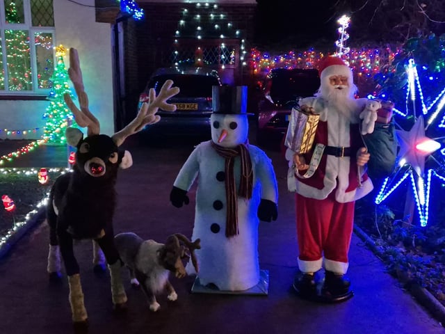 For years, the wonderful display at 2 Offington Avenue has been raising money for St Barnabas House hospice