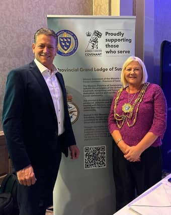 The Mayor of Brighton will be working with the Provincial Grand Master of Sussex Freemasons for the greater good of our Cadets Forces in the local area.