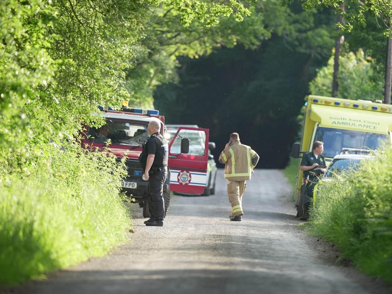 An aircraft has reportedly crashed in Barlavington – four miles south of Petworth in the Chichester district.