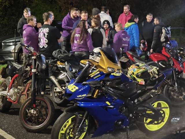 A convoy of motorbikes set off on a route along the A27 on Saturday, November 18, in memory of Rustington teenager  India Buchanan who lost her life last year