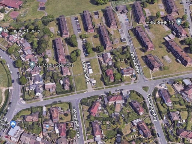 In Hollingbury, homes sold for an average of £629,500 in 2022.