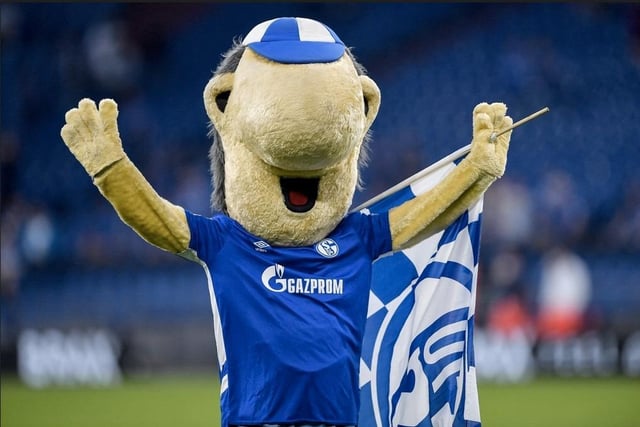 The mascot for the German side, F.C. Shalke looks a little like a cross between Postman Pat and a Womble. 
If this crazy clash of Cbeebies characters doesn’t strike fear into F.C. Schalke’s Bundesliga 2 opponents… then what will?