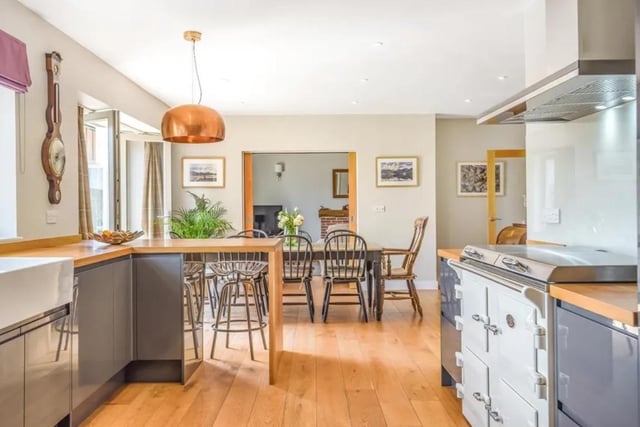 The property has two kitchens on the ground floor. Picture: Zoopla