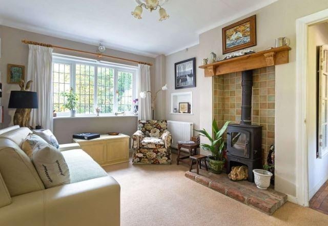 There is also a cosy snug with a woodburner