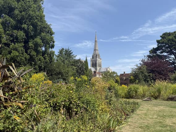 Chichester in the summer sun