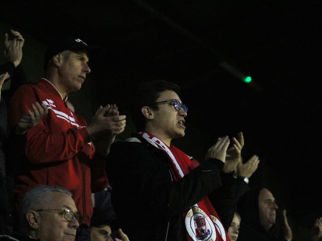 Crawley Town v Barrow in November