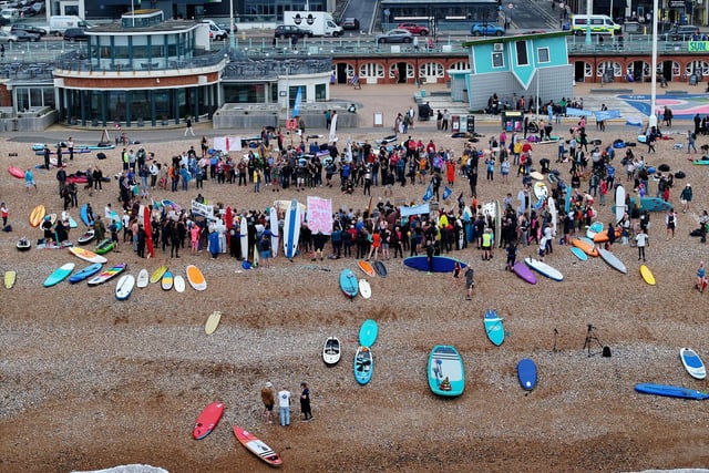 Surfers Against Sewage West Pier Hove 2024 Saturday 18th May 2024