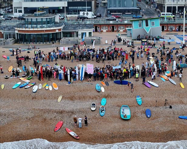 Surfers Against Sewage West Pier Hove 2024 Saturday 18th May 2024