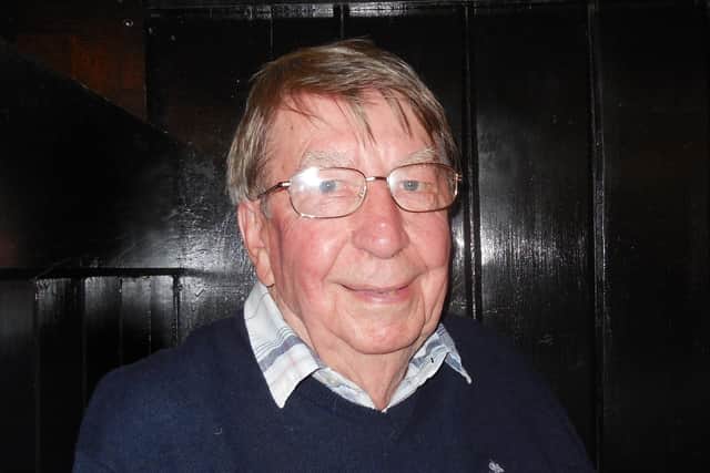 Prominent local figure Geoff Lawes, former head of The Weald school in Billingshurst