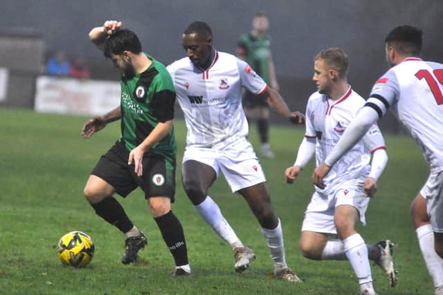 Burgess Hill and Ramsgate do battle | Picture: Phil Dennett