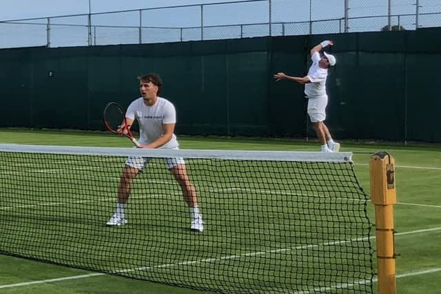 Winners and action from the 2023 Rye Tennis Club tournament
