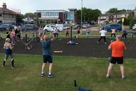 Outdoor fitness classes at the Western Road Recreation Ground