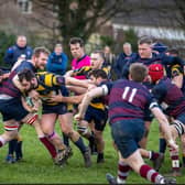 Joe Bettles on another forward charge | Picture by Glen Smith for ERFC