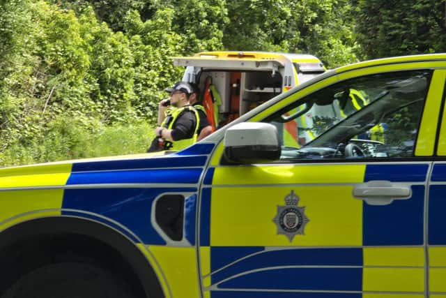 Rail lines have reopened after a person was hit by a train between Three Bridges and Horsham. Picture by Mark Dunford