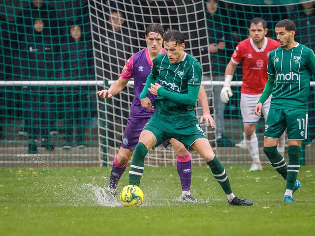 Leatherhead v Eastbourne Borough, FA Trophy first round