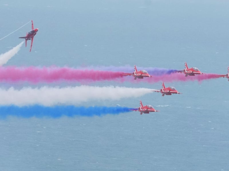 Red Arrows Eastbourne Airshow 2024