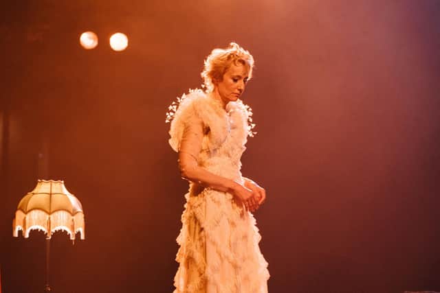 Lia Williams as Florence Lancaster in The Vortex. Pic by Helen Murray