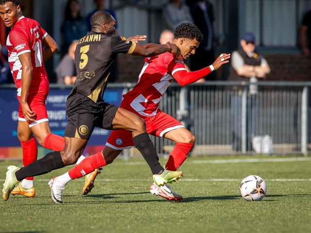 Eastbourne Borough v Boreham Wood in the FA Cup