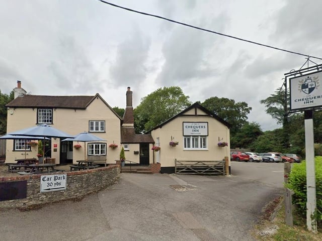 The Chequers Inn, in Rowhook Road, near Horsham, is rated 4.7 from more than 380 reviews