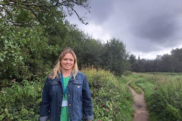 Victoria Crespi, the Grants Officer for the South Downs National Park