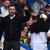 Brighton and Hove Albion head coach Roberto De Zerbi is targeting Europe and an FA Cup final this season