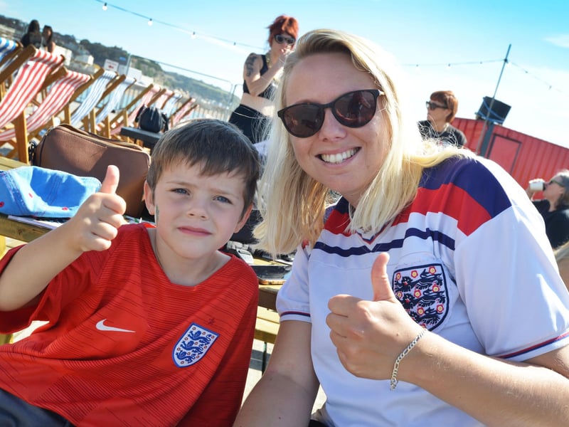 Piertown Hastings' big screen event England V Australia on August 16 2023.