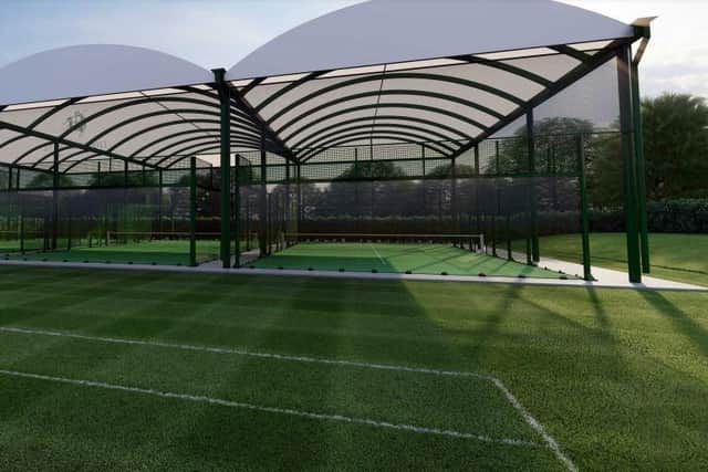 How the new padel courts could look